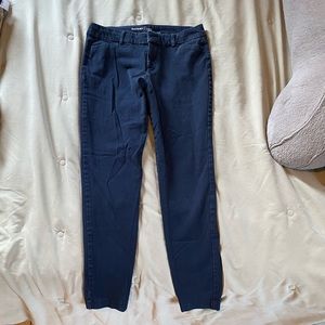 Navy blue pixie pants